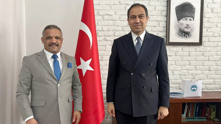 AKİB Genel Başkanı Hızar’dan Kayseri İl Sağlık Müdürlü Erşan’a ziyaret 1 akib